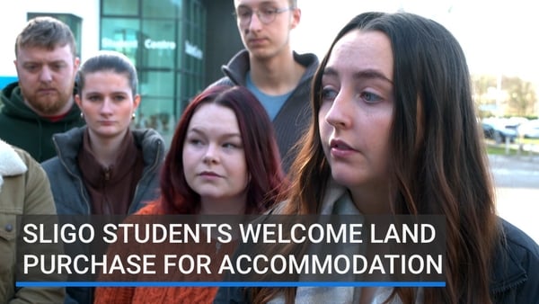 Watch: ATU students welcome land bought for accommodation