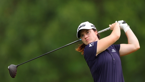 Leona Maguire is one-over par after her first round