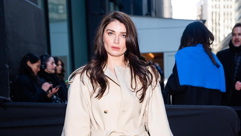 Eve Hewson attends the Calvin Klein Fashion Show during New York Fashion Week. Getty Images