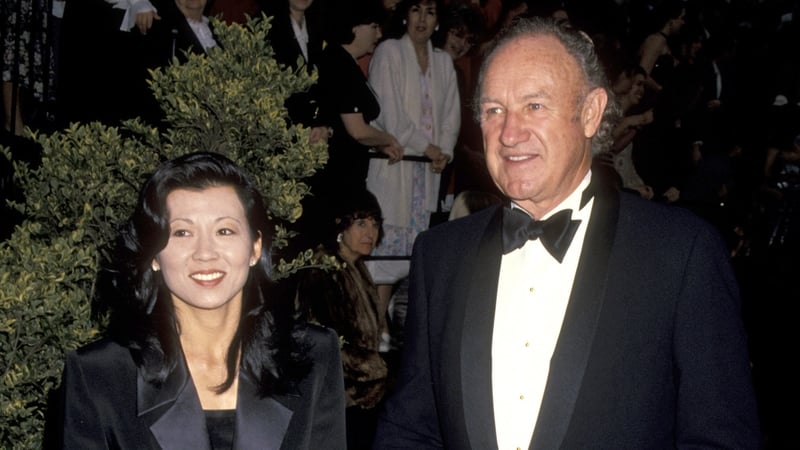 Gene Hackman and Betsy Arakawa at the 20th Annual People's Choice Awards at Sony Studios in Culver City, California