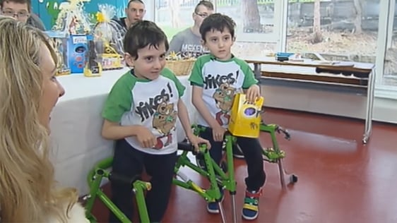 Hassan and Hussein Benhaffaf in 2015