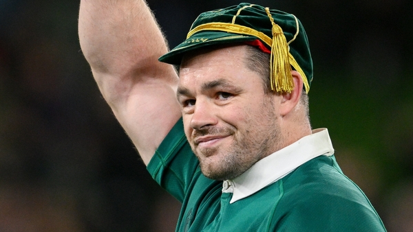 Healy has won a record 136 Ireland caps