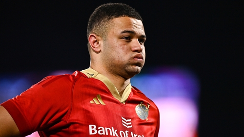 Munster's Shay mcCarthy reacts to the home defeat to Edinburgh