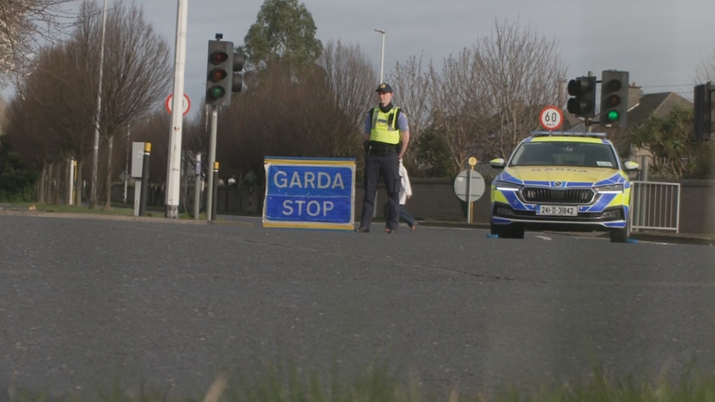 Gardaí said that the man's motorcycle collided with a car on the Sallyglen Road at around 8.15pm last night