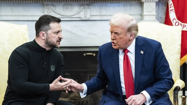 Ukrainian President Volodymr Zelensky thanked the US for the visit and their support following the row with President Donald Trump