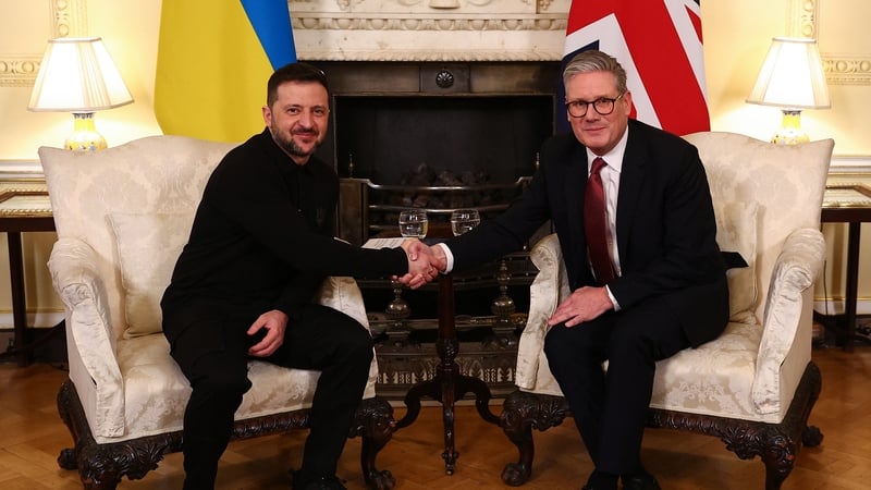 Keir Starmer said Volodymyr Zelensky has 'full backing across the United Kingdom'