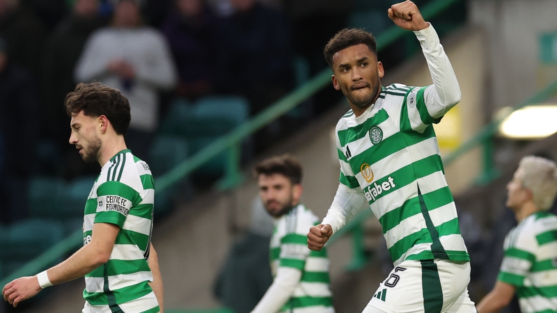Auston Trusty celebrates Celtic's second goal