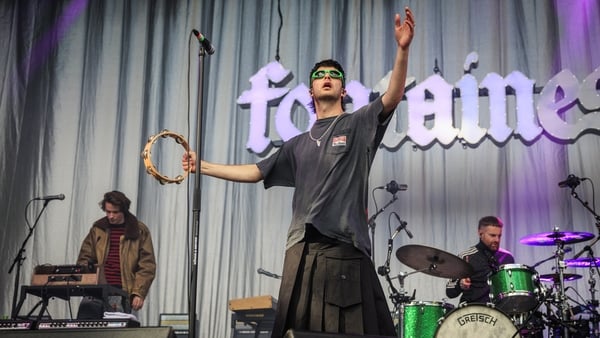 Fontaines DC performs at Bergenfest 2024