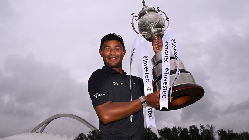 Dylan Naidoo won the South African Open