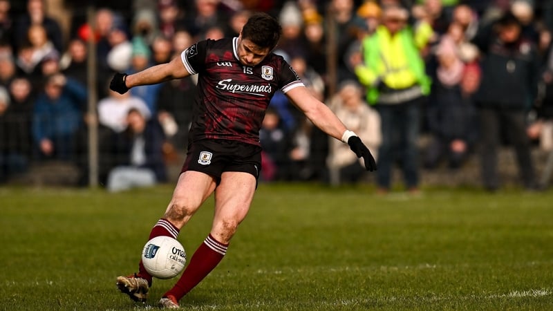 Shane Walsh earned Galway a share of the spoils at the death