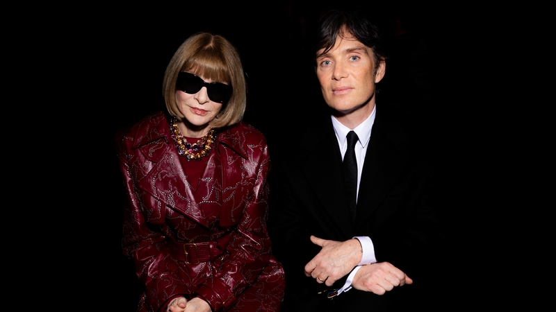 Anna Wintour and Cillian Murphy. Getty Images