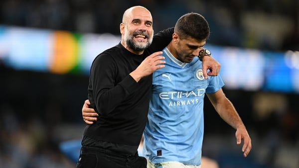 Rodri was initially ruled out for the remainder of the campaign after suffering anterior cruciate ligament damage in September