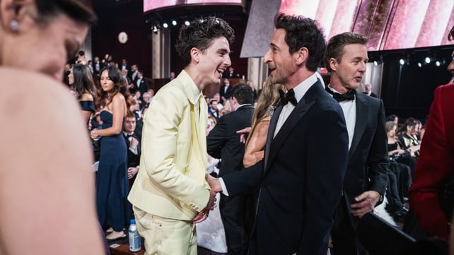 Timothée Chalamet and Adrien Brody