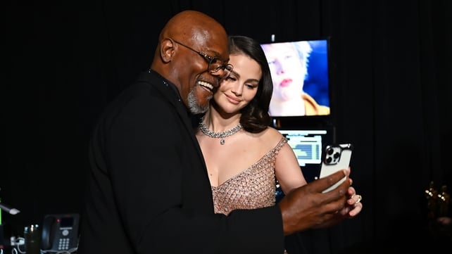 Samuel L. Jackson and Selena Gomez