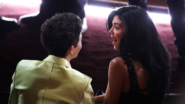 Kylie Jenner and Timothée Chalamet