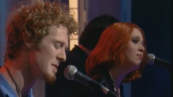 Dublin band The Frames perform 'Revelate' on 'The Late Late Show' in 1995.