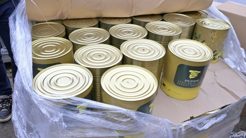 The drugs were seized by the PSNI at Mallusk near Belfast