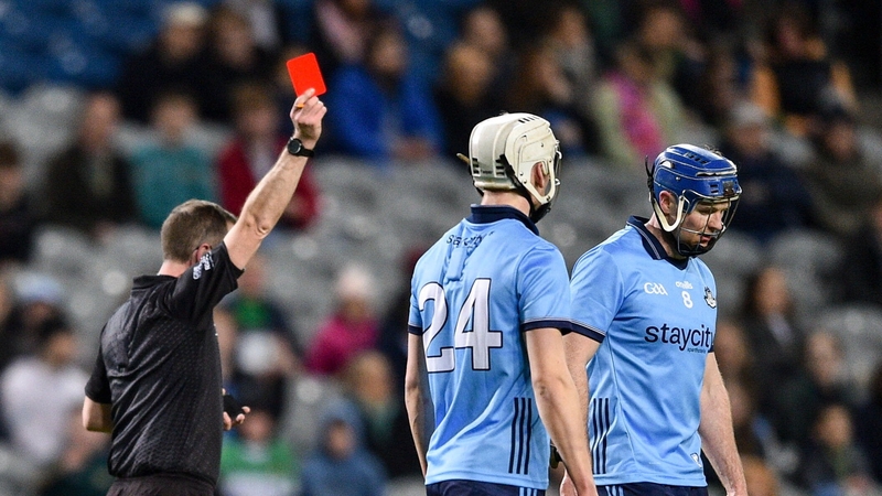 Dublin have been on the end of red cards in three rounds of the National League