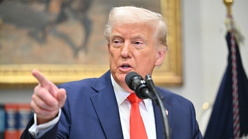 Donald Trump said there was 'no room left' for a deal that would avert the tariffs by curbing fentanyl flows into the US