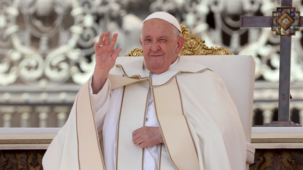 Pope Francis has been in Rome's Gemelli hospital since 14 February