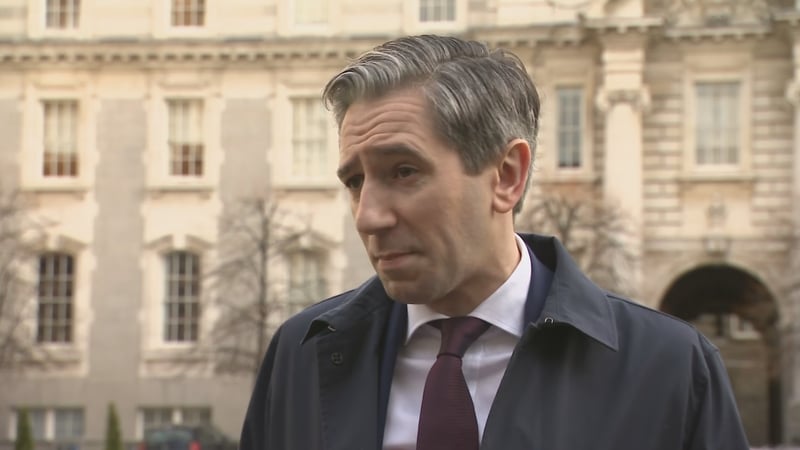 Tánaiste Simon Harris told the Fine Gael parliamentary party that Ireland must proceed with caution (file image)