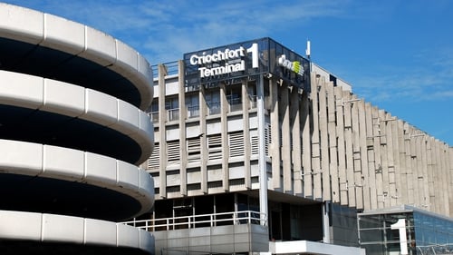 The spiral parking ramps at Dublin Airport's Terminal 1