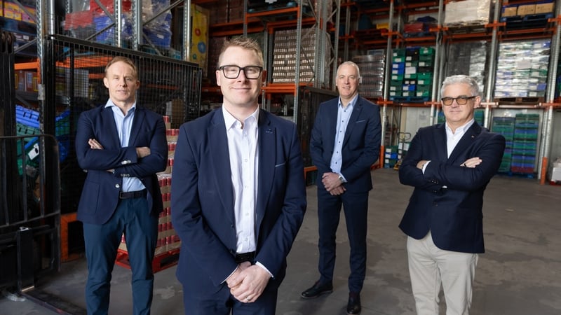 Founders of BDS Vending Brian Berry and David Mullan are joined by General Manager of Coca-Cola HBC Ireland and Northern Ireland, Simon Fitzpatrick and Coca-Cola HBC Ireland and Northern Ireland Head of Vending, Paul McDonnell.
