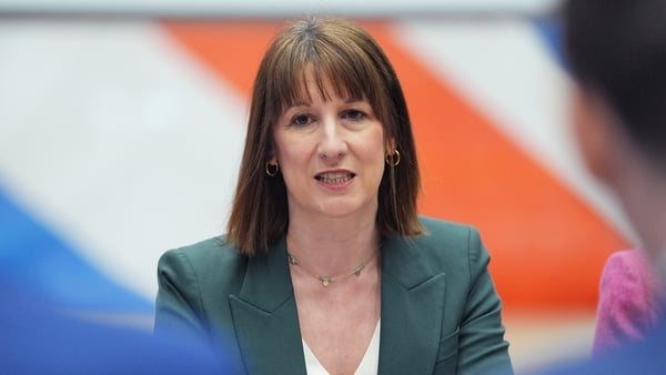 UK finance minister Rachel Reeves