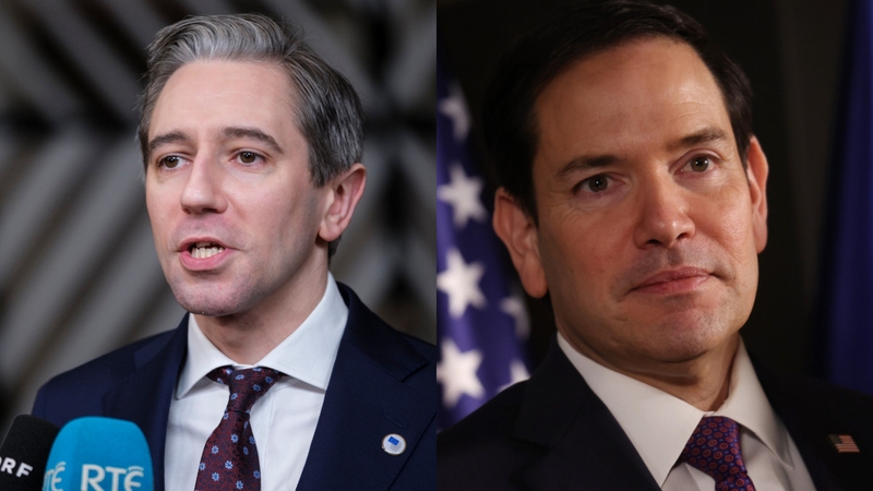 Tánaiste Simon Harris said he congratulated US Secretary of State Marco Rubio on his appointment