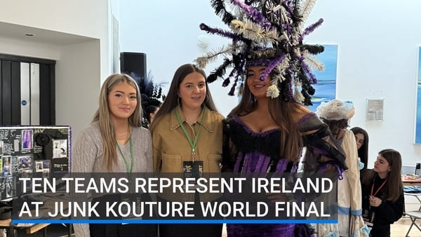 The Junk Kouture World Final takes place in Dublin tonight
