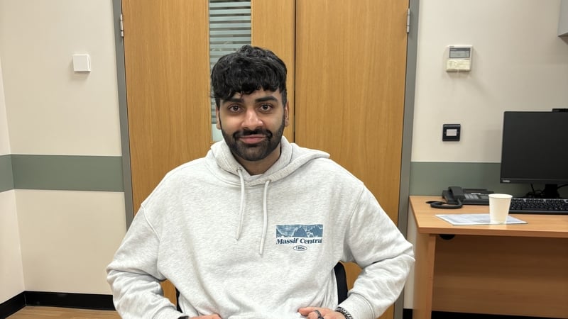 Yousaf Ghaffar has been able to walk more than 400 steps at a time with an aid since having the operation