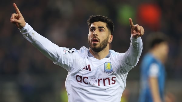 Marco Asensio was sprung from the bench to score a late penalty for Unai Emery's side