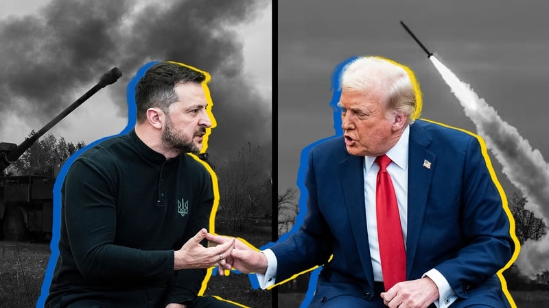 The pause in military aid follows an explosive meeting between Zelensky and Trump last week.