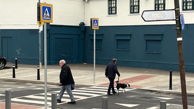 The signage only zebra crossing have been installed on Blackditch Road, Ballyfermot