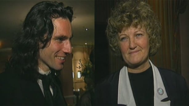 Daniel Day Lewis looks at Brenda Fricker