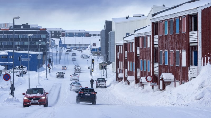 Nuuk, príomhchathair na Graonlainne