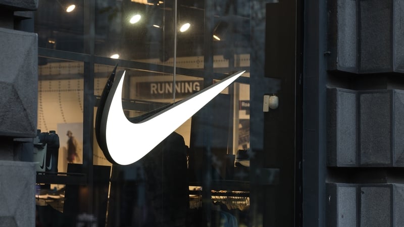 Nike said its third quarter overall revenues were down 9% to $11.27 billion
