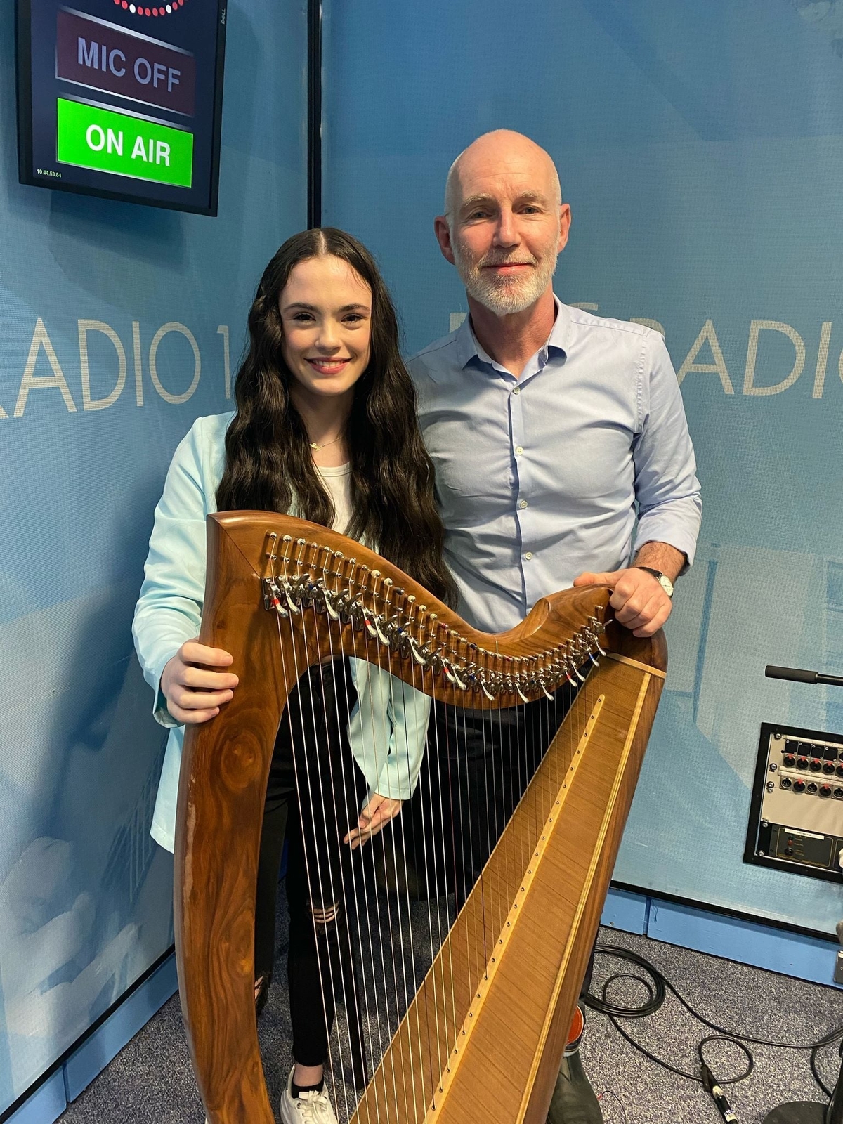 Playing the Harp with Profound Hearing Loss