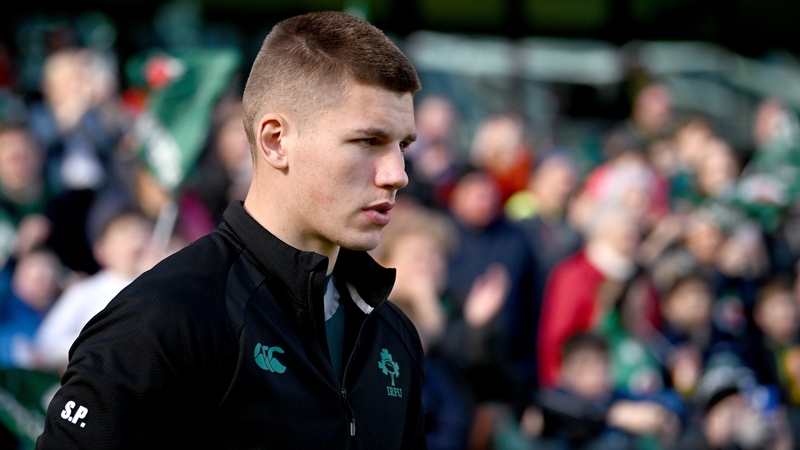Sam Prendergast has started all three games for Ireland in this Six Nations