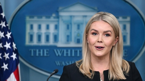 White House Press Secretary Karoline Leavitt told reporters that