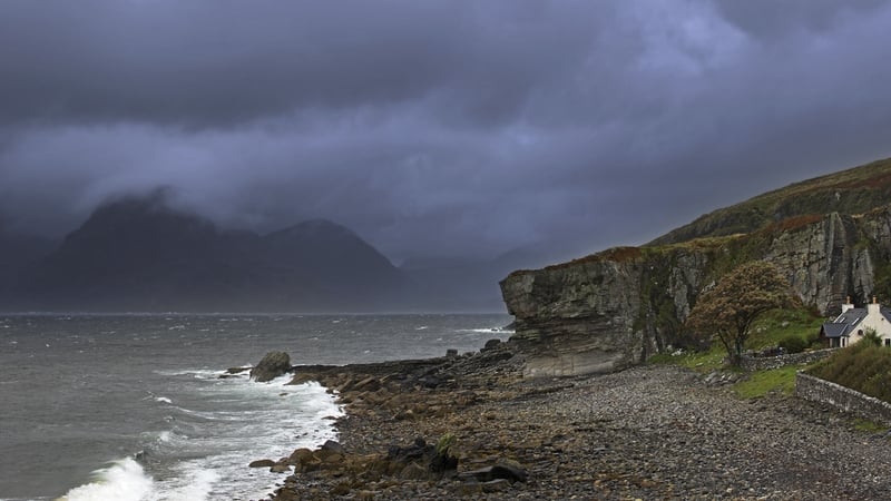The Cullin Hills as viewed from Elgol on the island of Skye