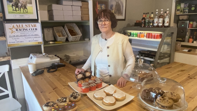 Lizzie Brien at her café in Lismore said the outages are having a huge impact on everyone in the town