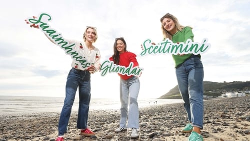Louise, Síomha and Doireann: not on an empty beach with these.