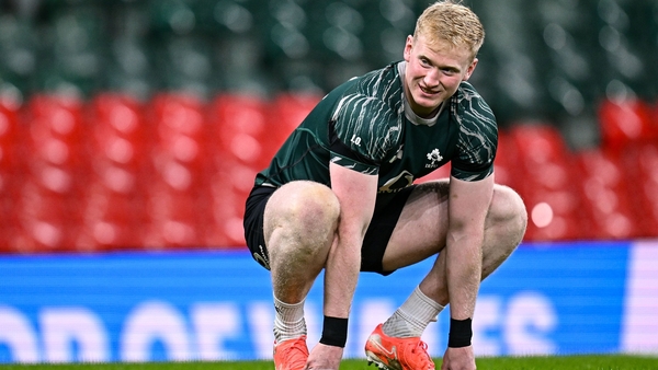 Jamie Osborne starts on the right wing for Ireland against France