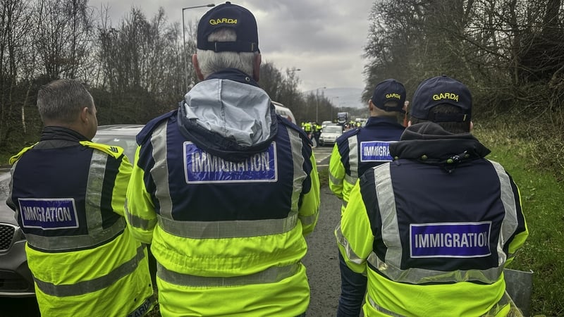 Gardaí conducted a major multi-agency checkpoint on the N1/M1 in Dundalk, Co Louth