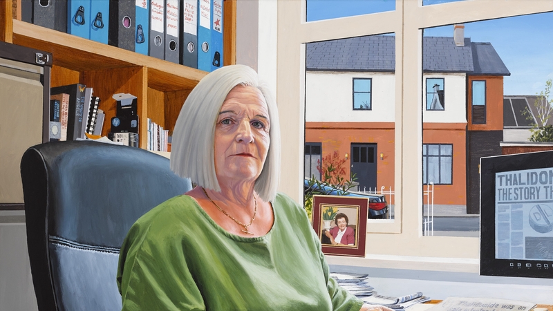 Finola Cassidy, Thalidomide survivor and campaigner. Paul MacCormaic.