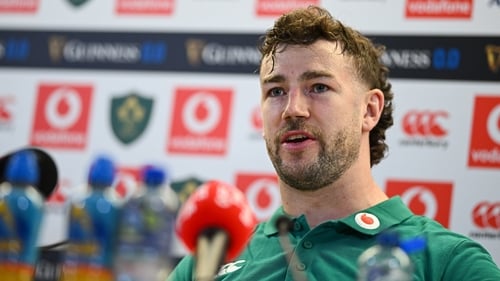 Ireland captain Caelan Doris has recovered from a knee injury to win his 50th cap