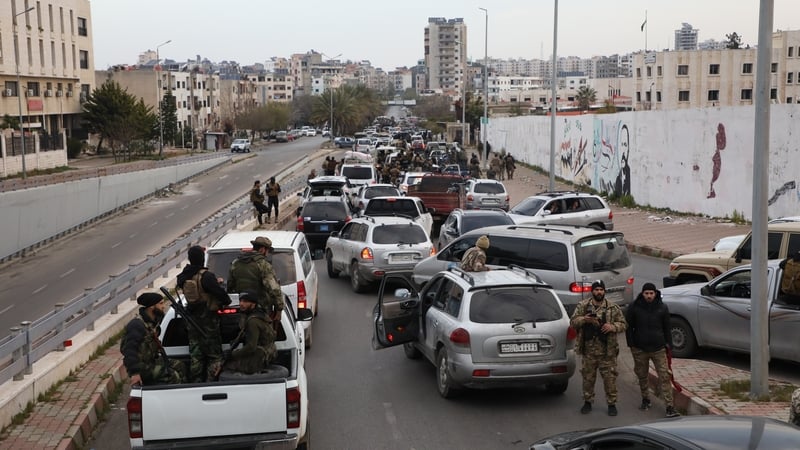 Fighters with the new Syrian government have been sent to the Tartus region