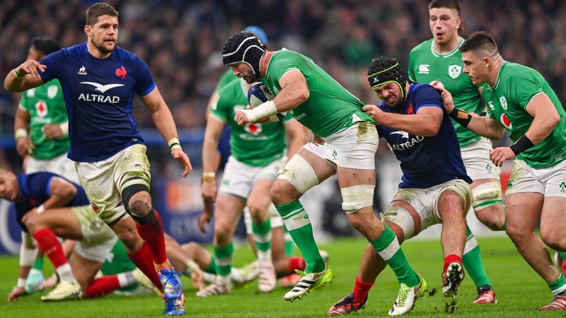 Ireland were 38-17 winners when the sides met in Marseille last year