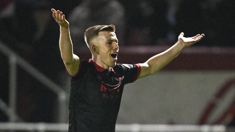 A delighted Warren Davis had plenty to celebrate